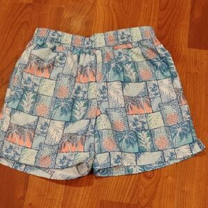 Tropical Print Shorts